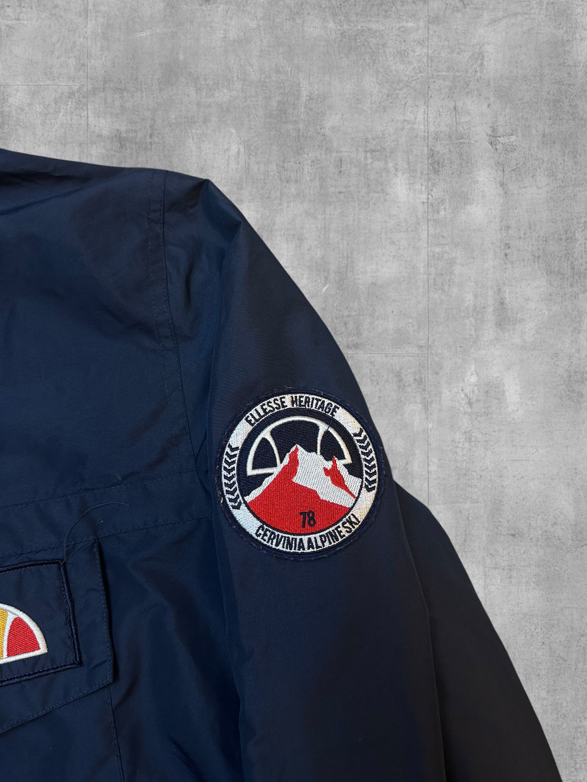 Ellesse Windbreaker Navy Blau M
