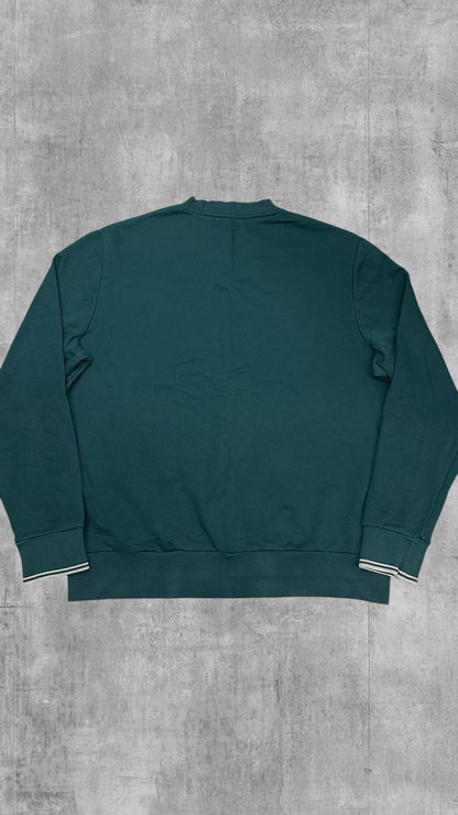 Fred Perry Sweatshirt Türkisgrün XXL