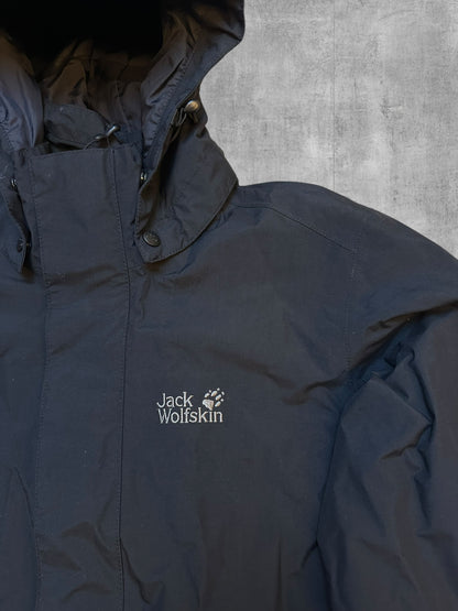 Jack Wolfskin Regenjacke Funktionsjacke Schwarz S