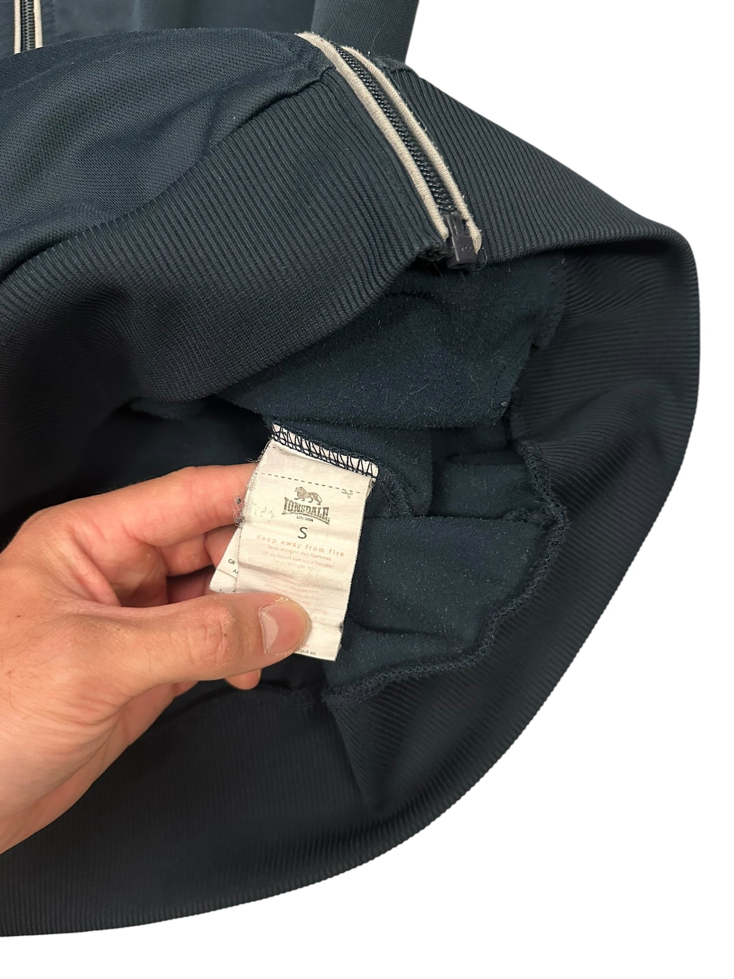 Lonsdale London Trainingsjacke Taped Navy Blau S