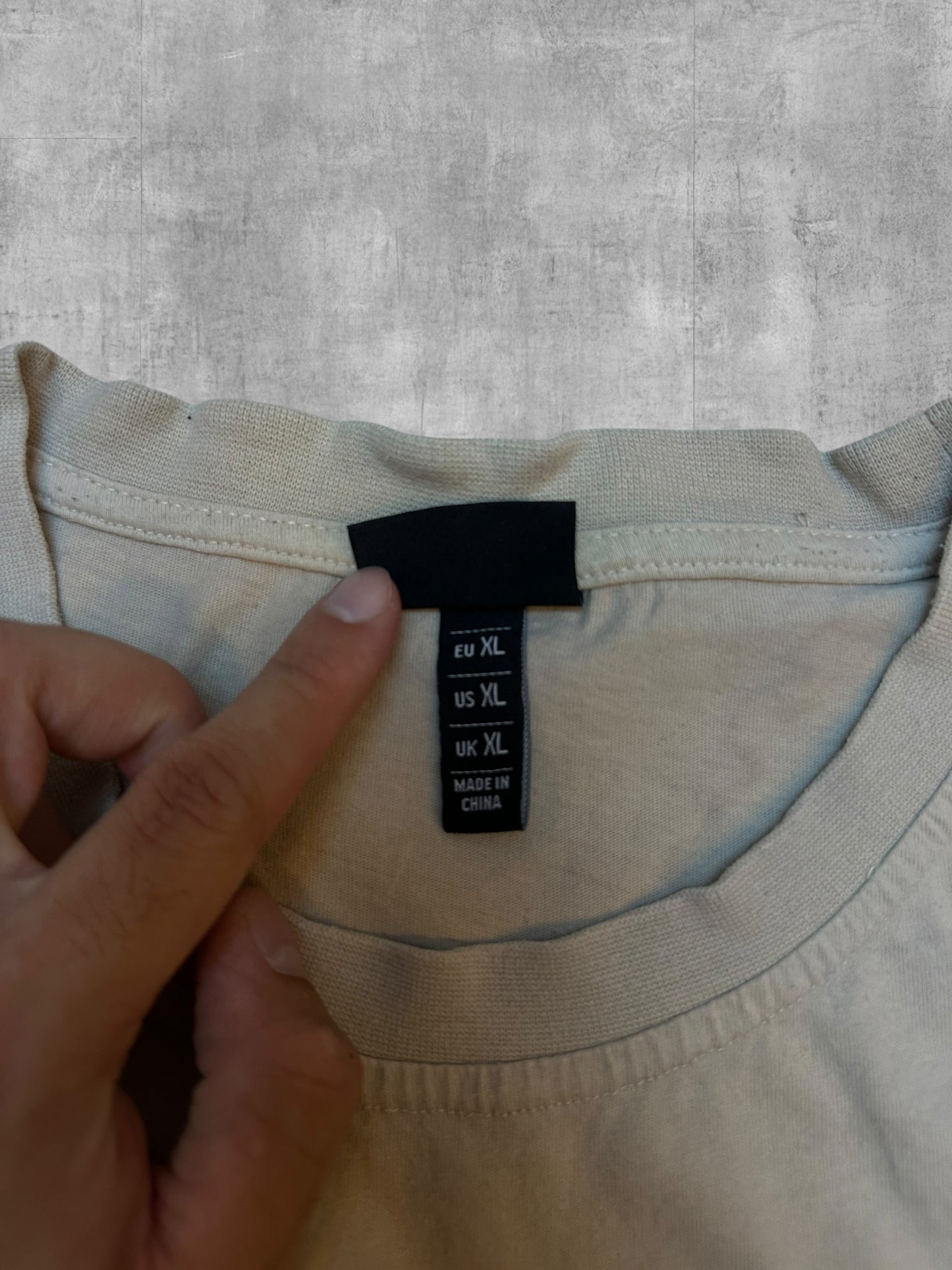 Ellesse T-shirt Beige XL