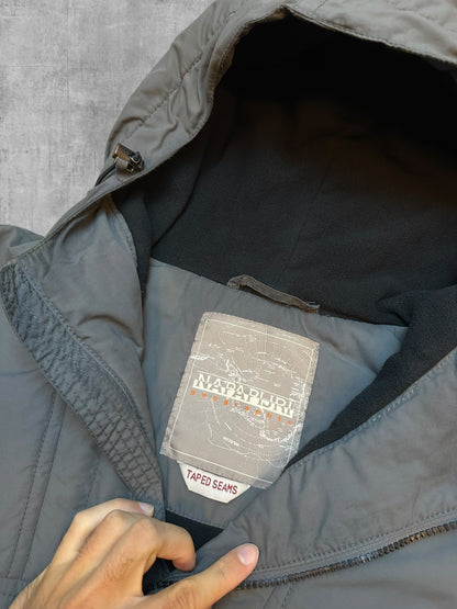 Napapijri Jacke Windbreaker gefüttert Grau S - M