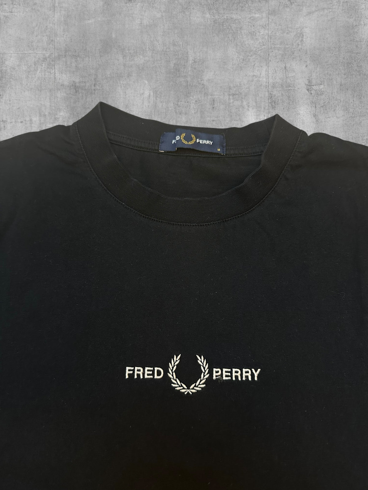 Fred Perry T-shirt Schwarz M