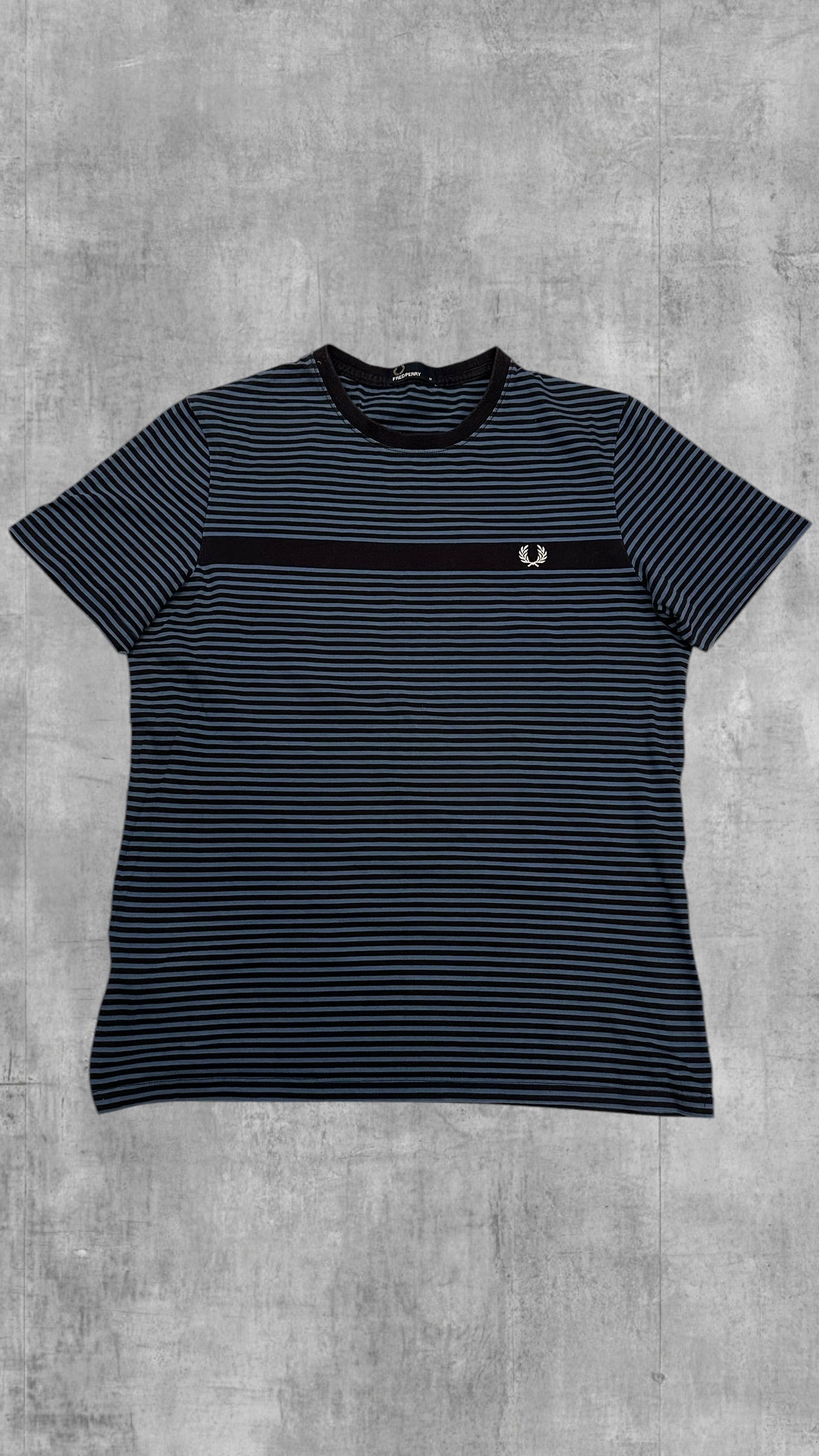 Fred Perry T-shirt Schwarz Blau M