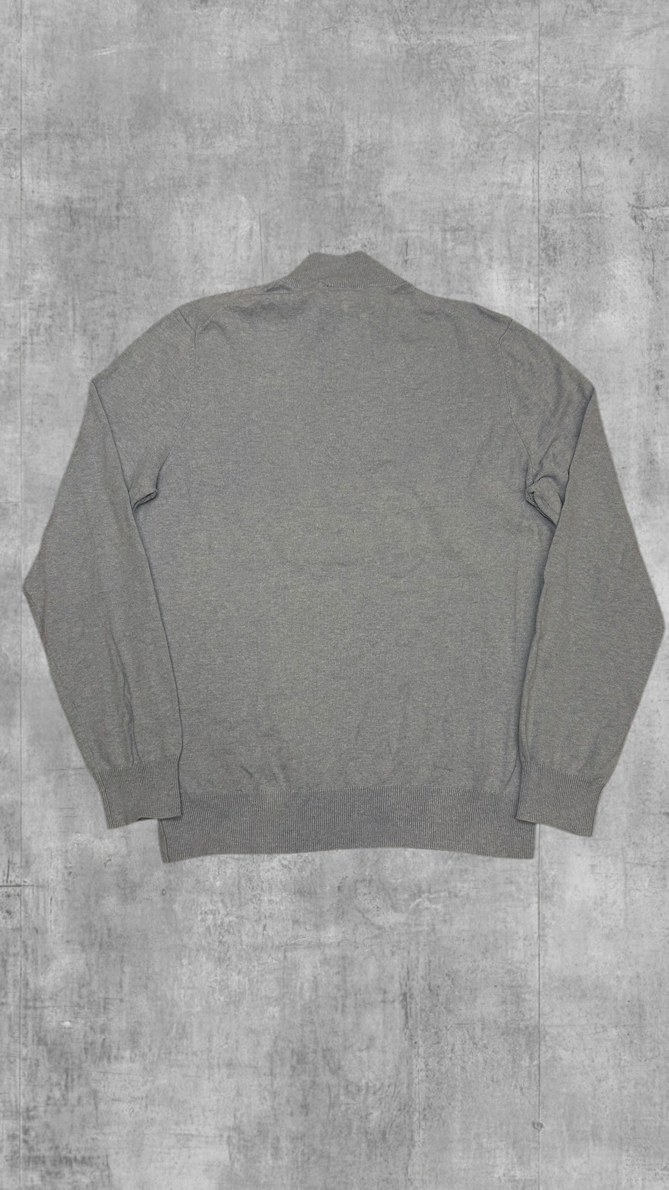 Lyle & Scott Vintage Half/Quarter Zip Pullover Türkis M