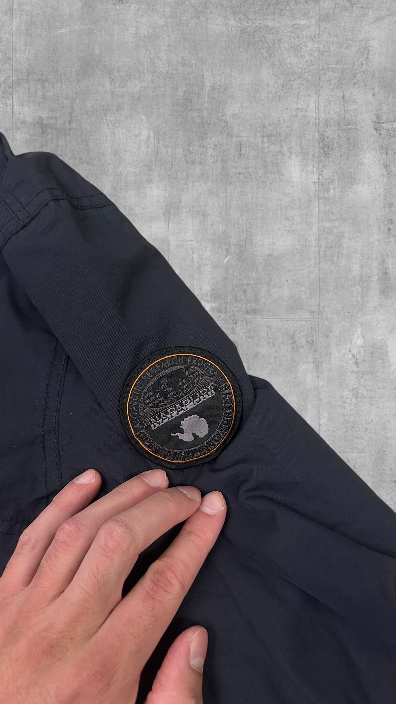 Napapijri Windbreaker Regenjacke Navy Blau S