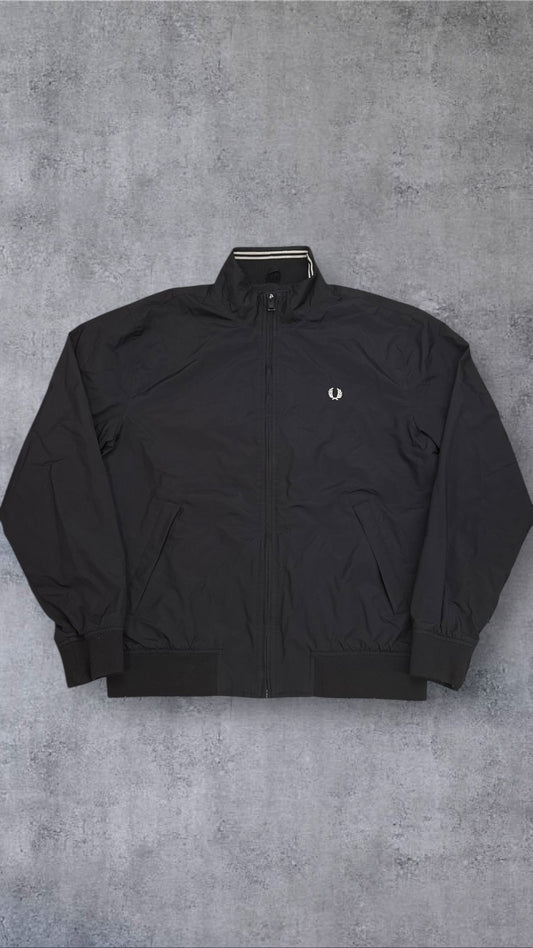 Fred Perry Bomberjacke Regenjacke Schwarz M