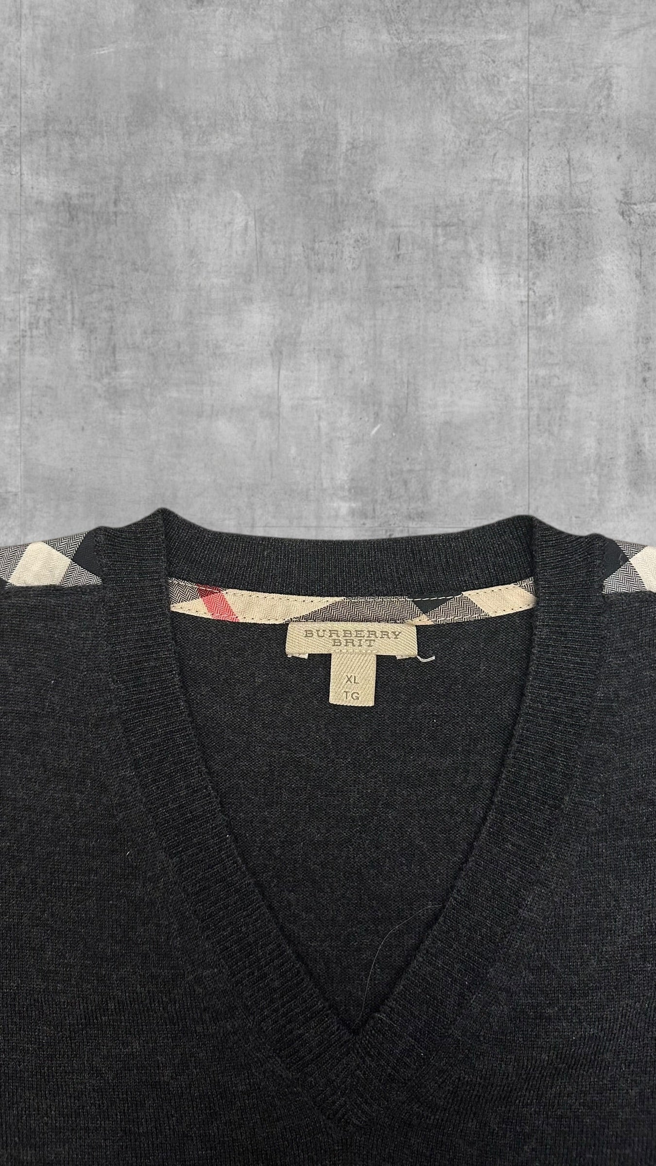 Burberry Sweatshirt Dunkelgrau XL