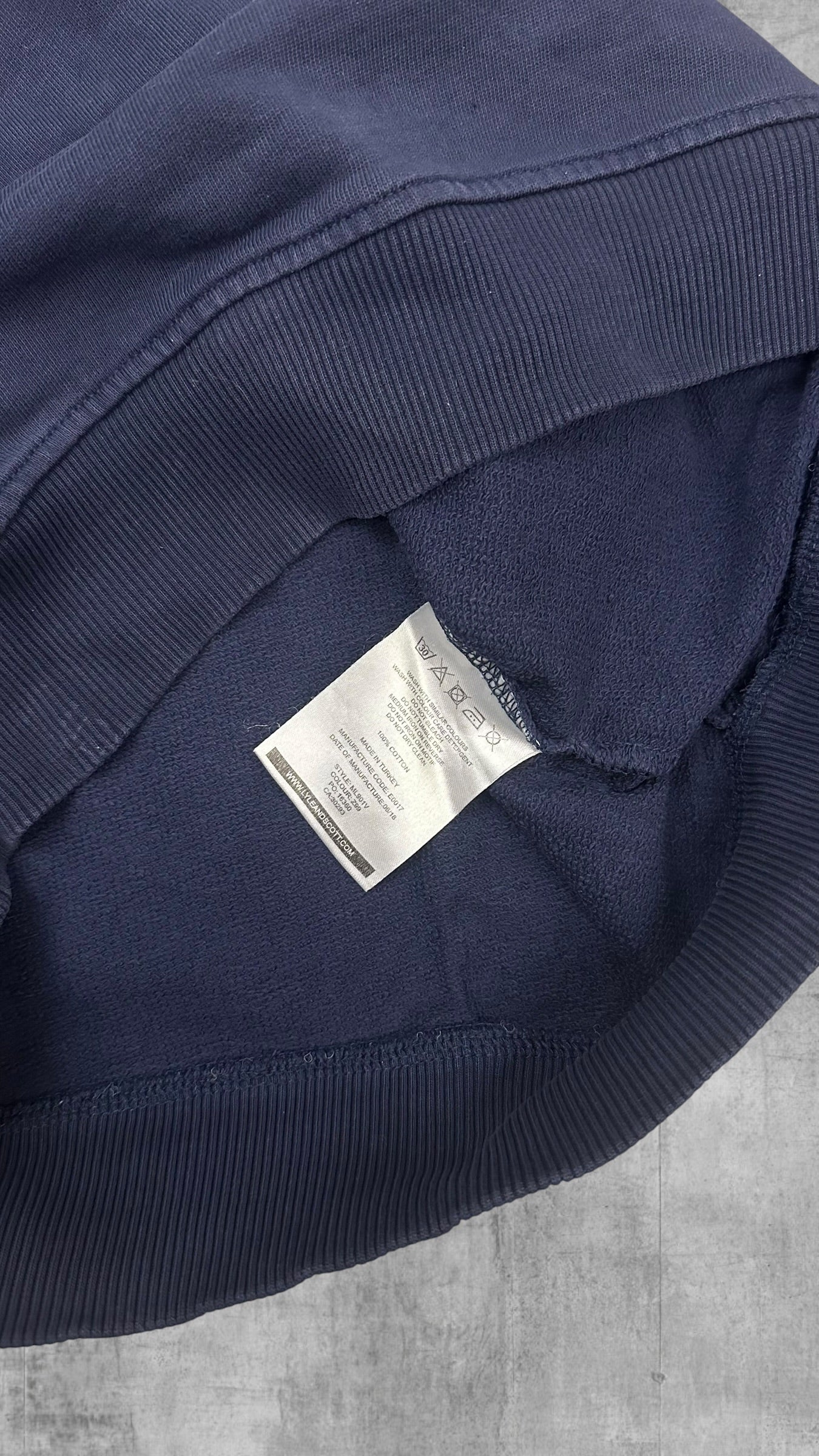 Lyle & Scott Sweatshirt Navy Blau S