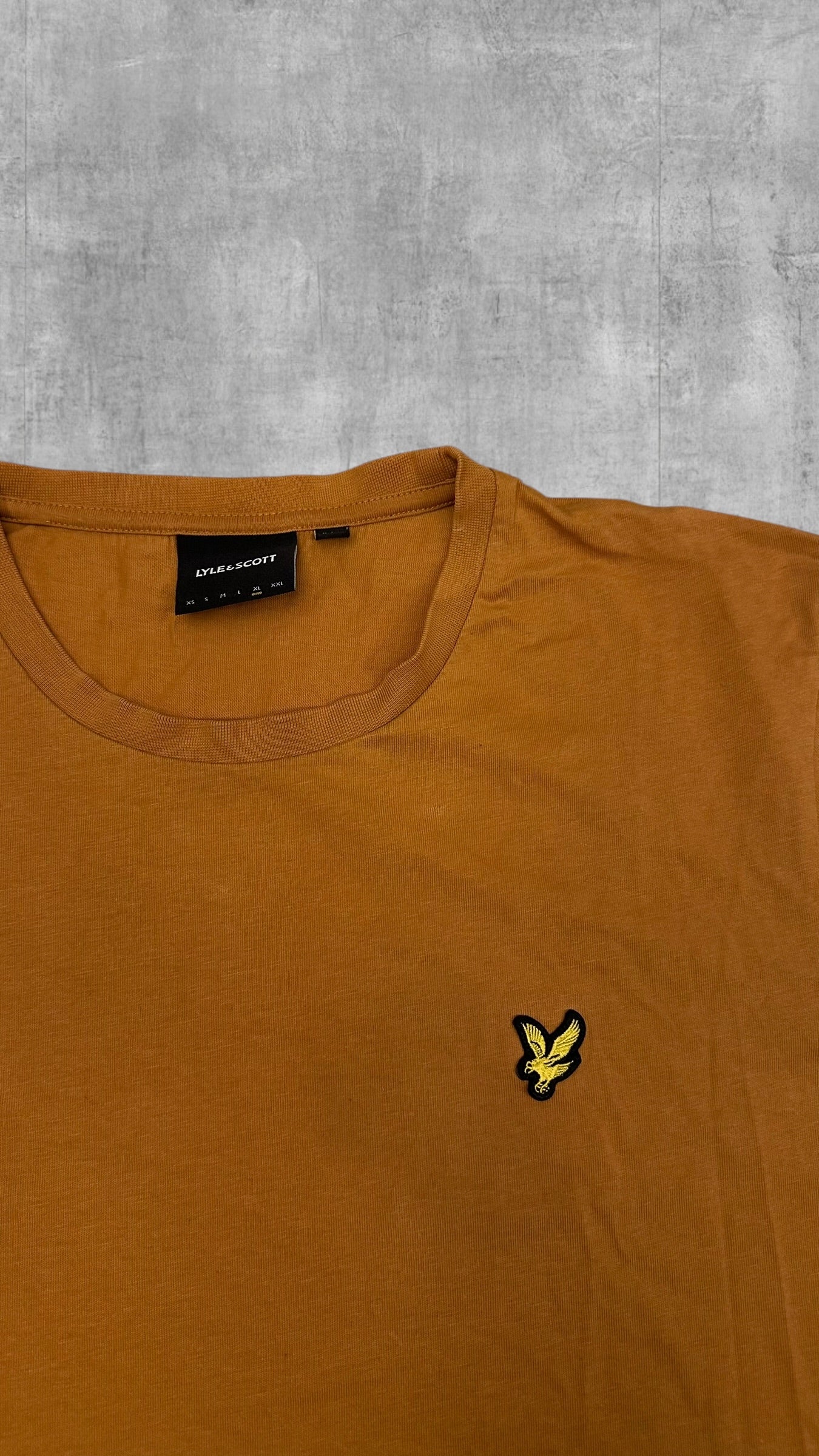 Lyle & Scott T-shirt Ocker XL