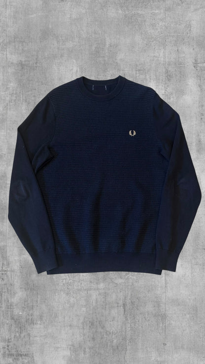 Fred Perry Sweatshirt Schwarzblau M