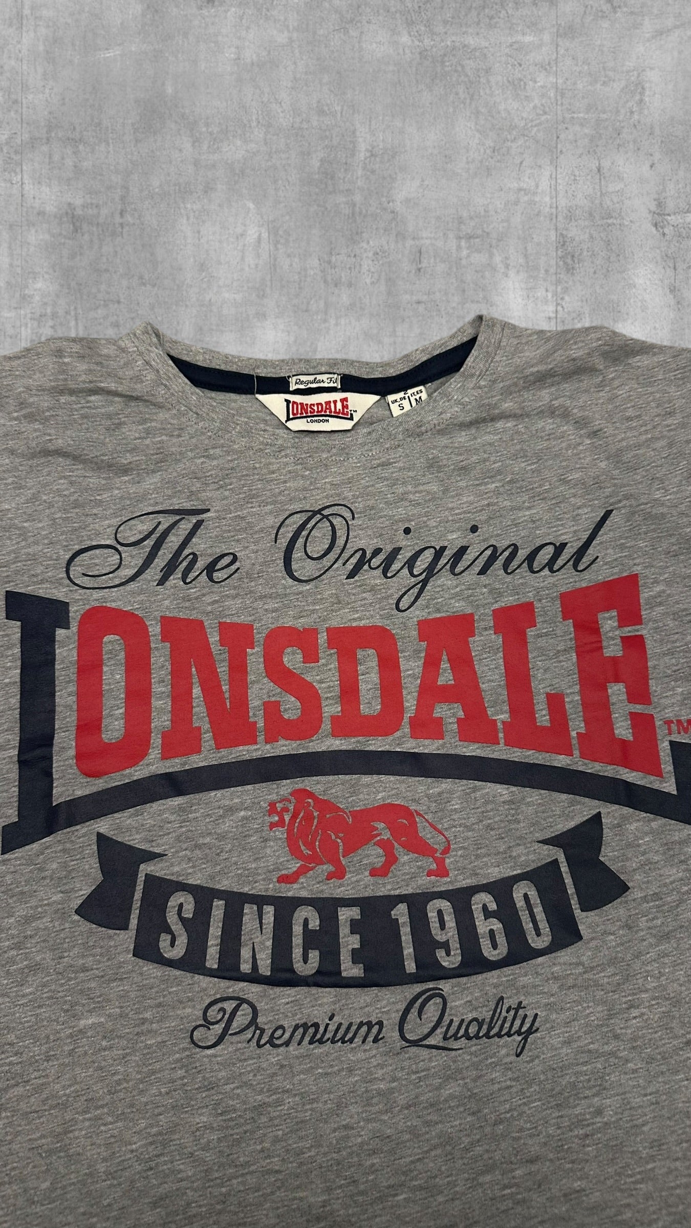 Vintage Lonsdale London T-Shirt Grau S