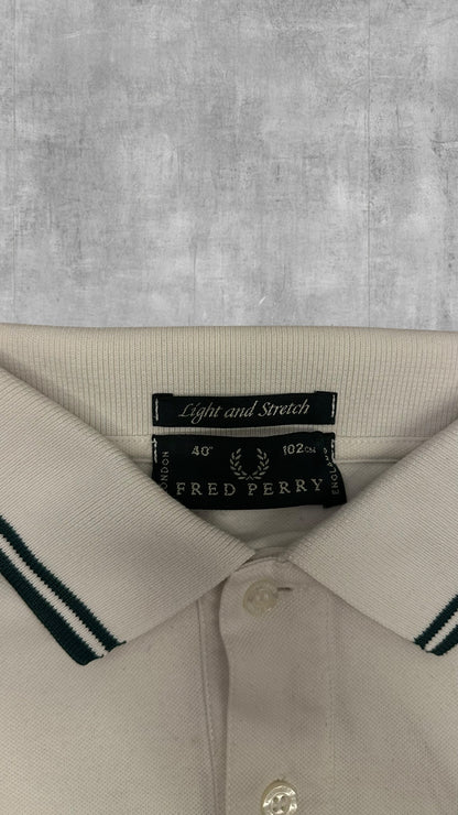 Fred Perry Polo Shirt Weiß S