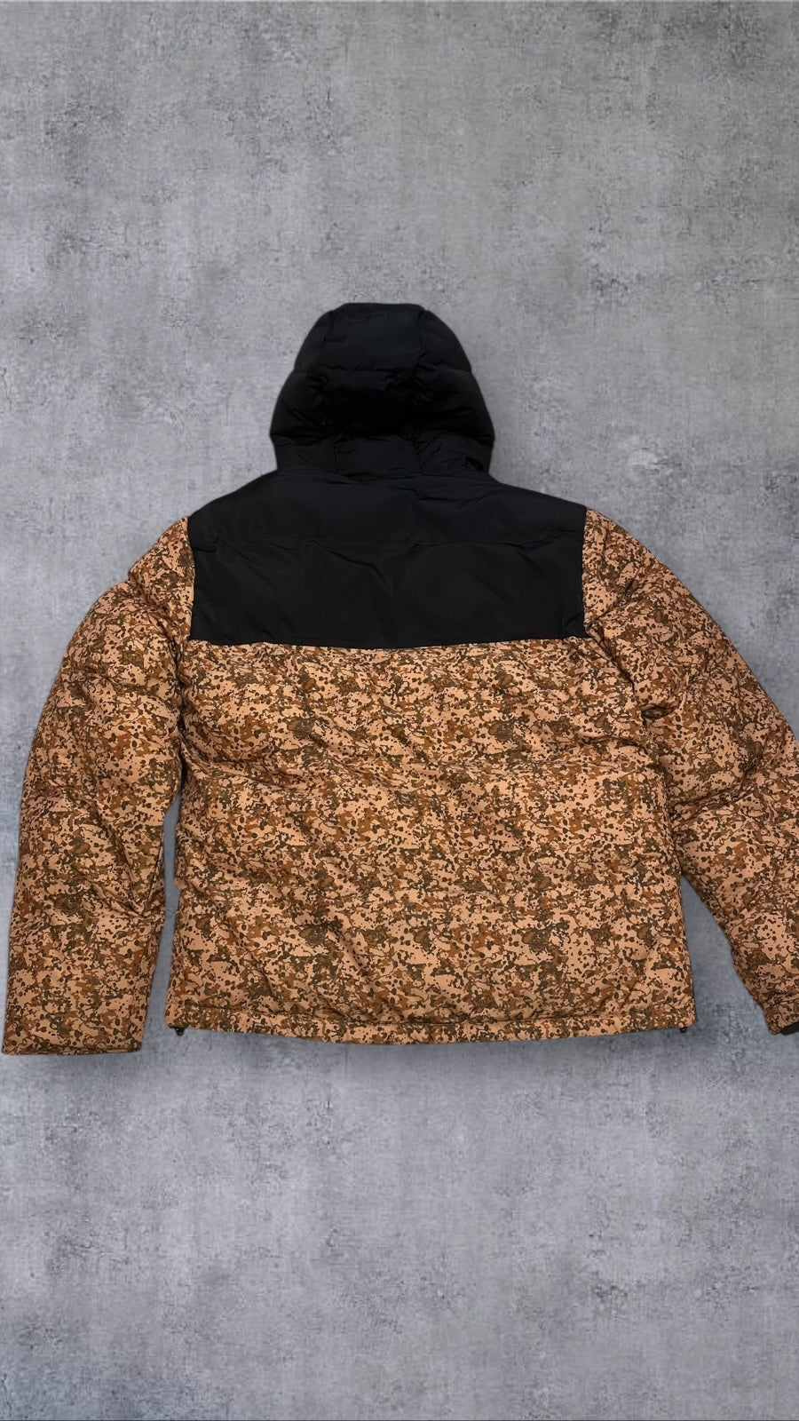 Lyle & Scott Pufferjacke Schwarz Braun L