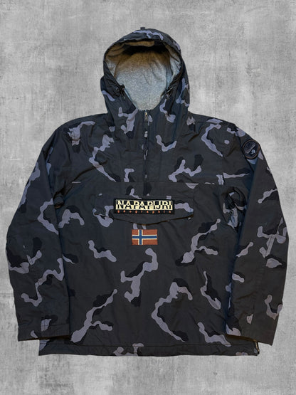 Napapijri Anorak Camouflage Grau XL
