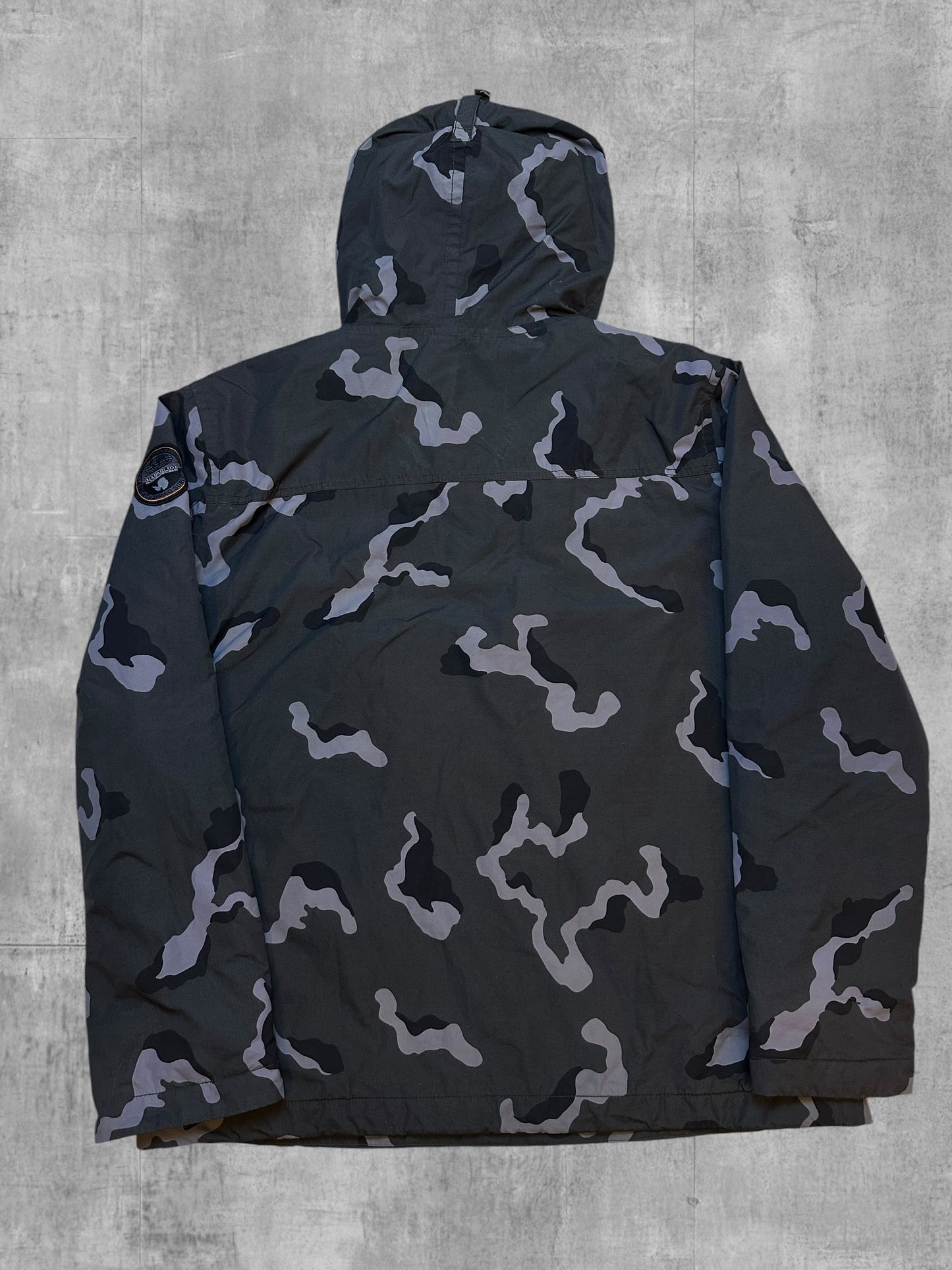 Napapijri Anorak Camouflage Grau XL