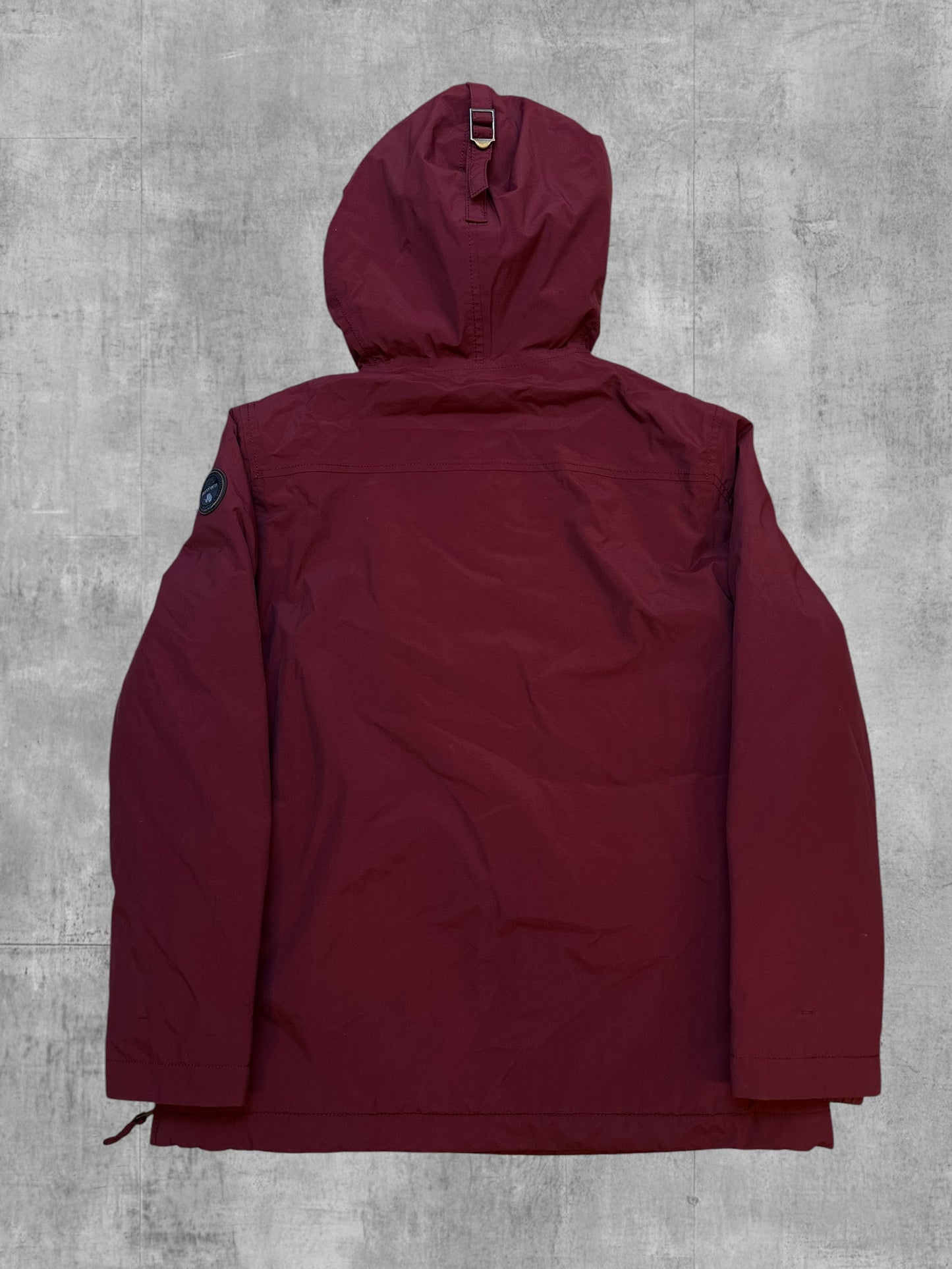 Napapijri Windbreaker gefüttert Anorak Bordeaux Rot M