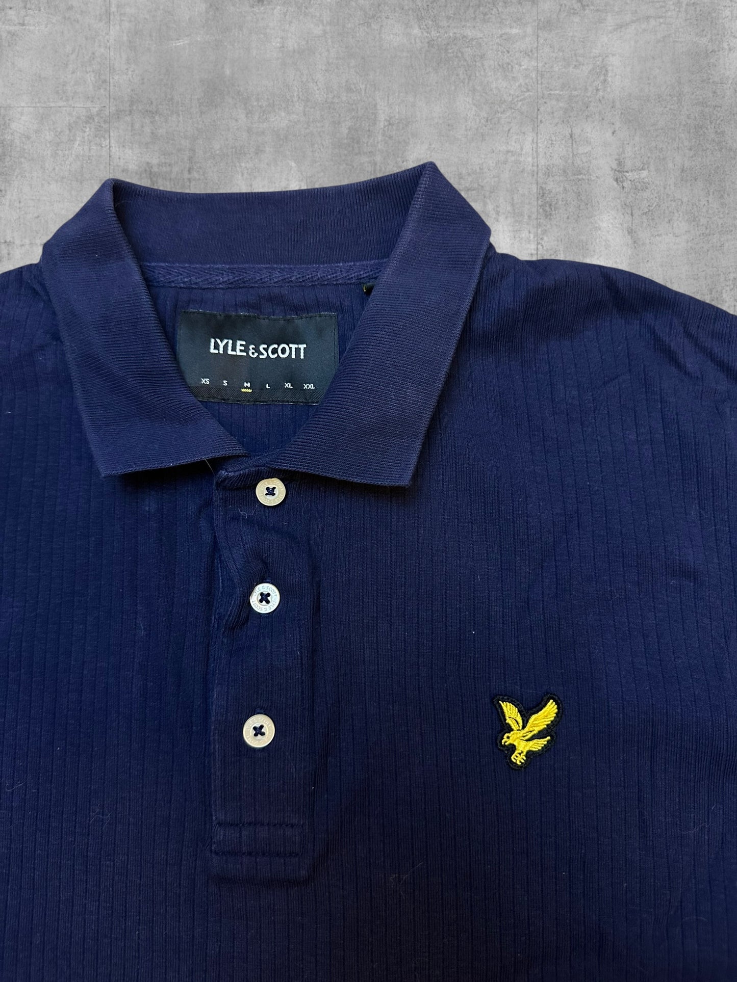 Lyle & Scott Poloshirt Marineblau M