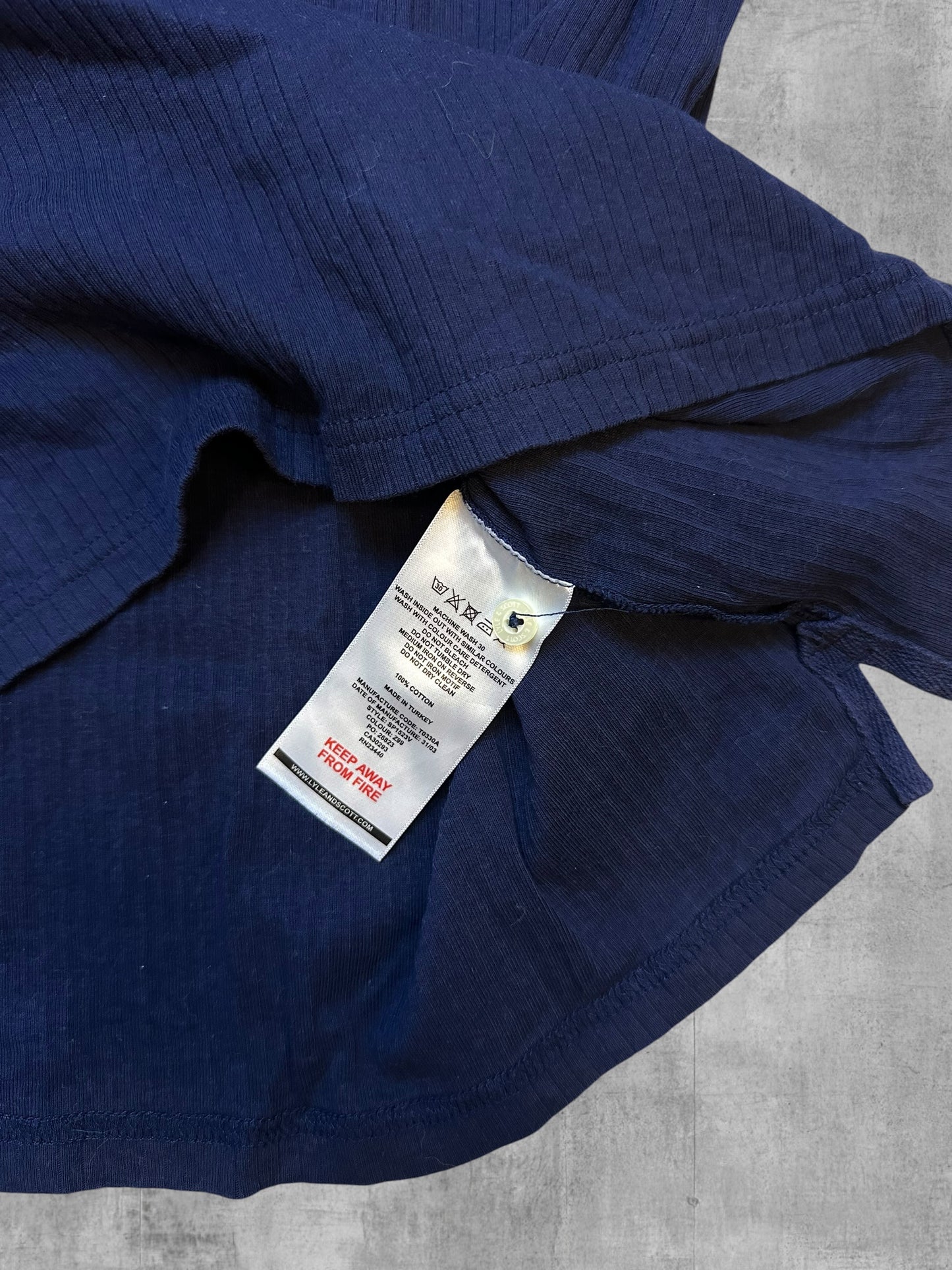Lyle & Scott Poloshirt Marineblau M