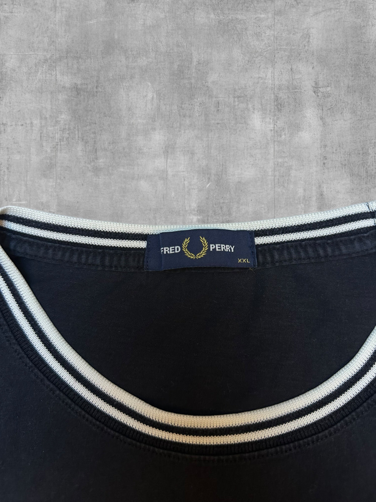 Fred Perry T-shirt Nero XXL