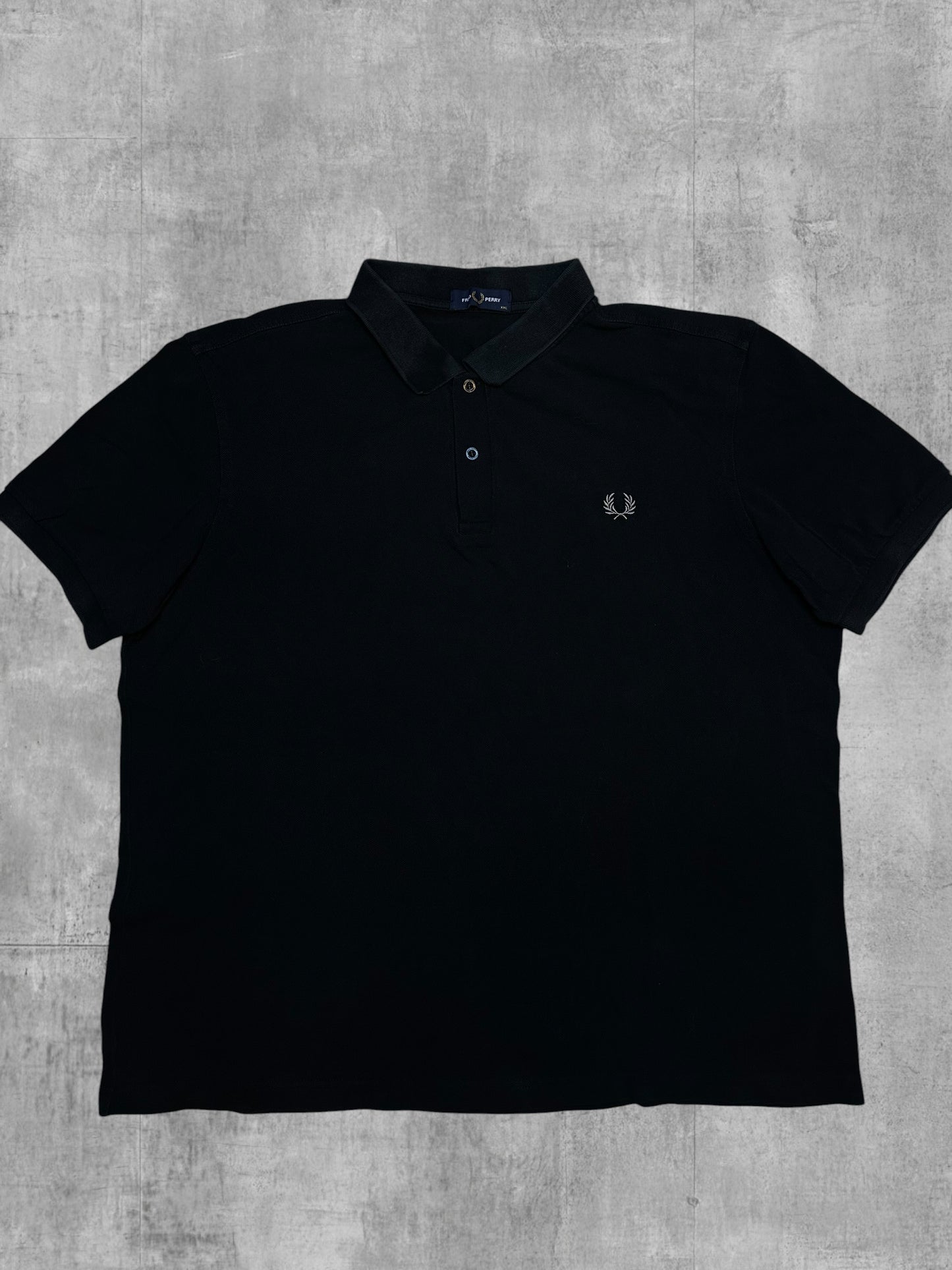 Fred Perry Poloshirt Schwarz XXL