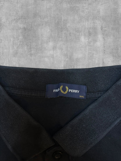 Fred Perry Poloshirt Schwarz XXL