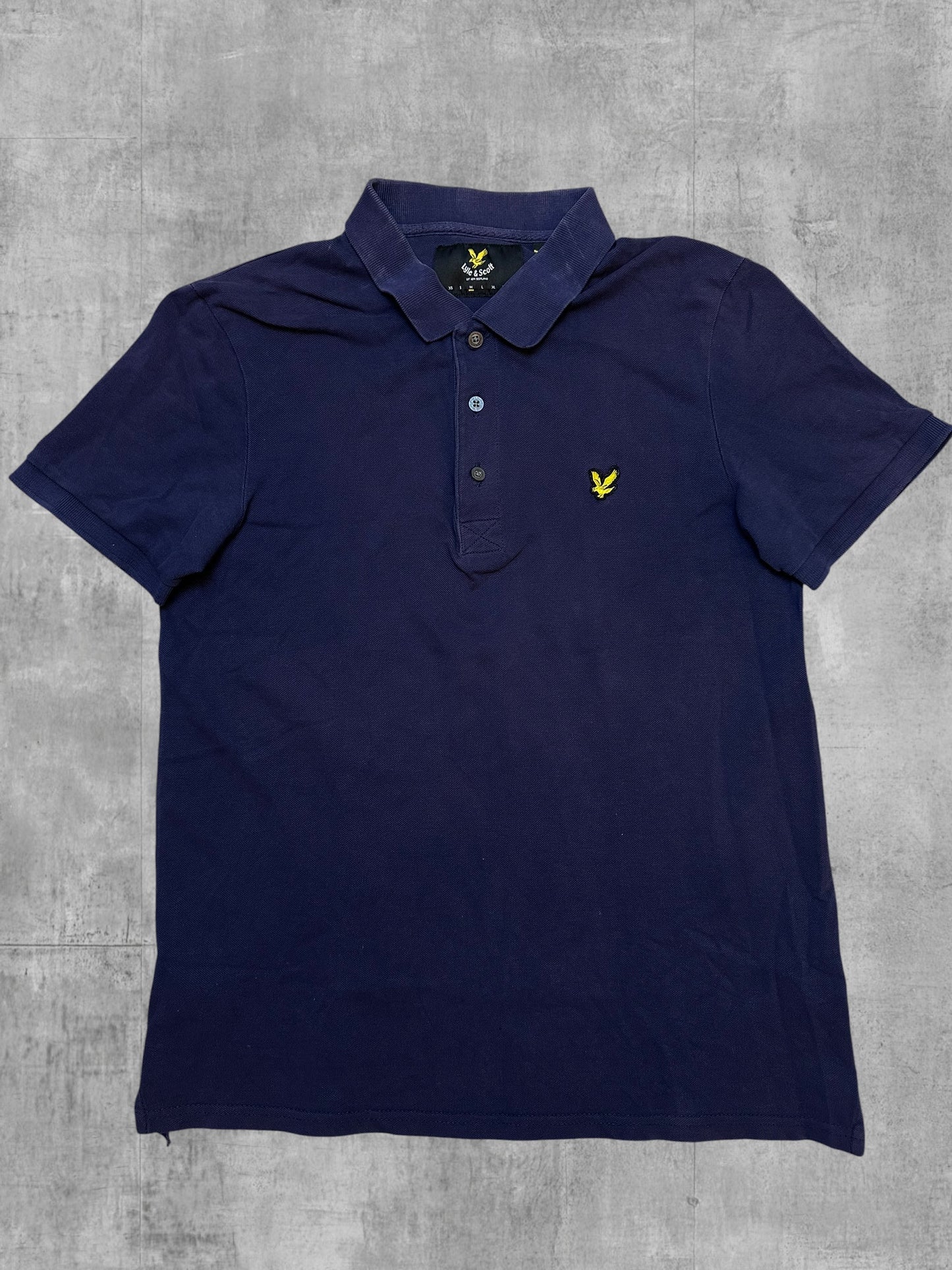 Lyle & Scott Poloshirt Marineblau M