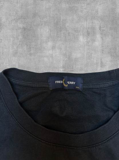 Fred Perry T-Shirt Schwarz XXL