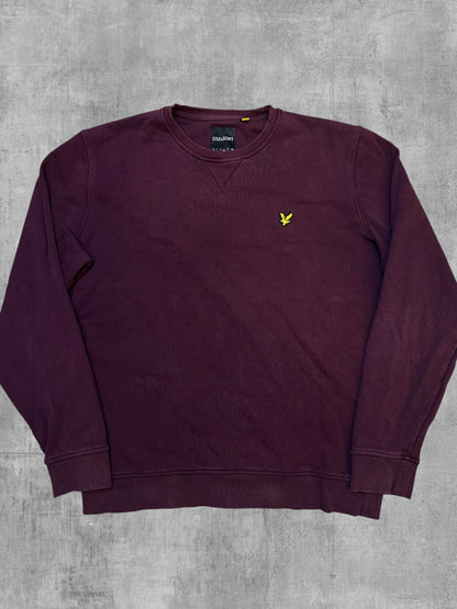 Lyle & Scott Sweatshirt Bordeaux Rot L