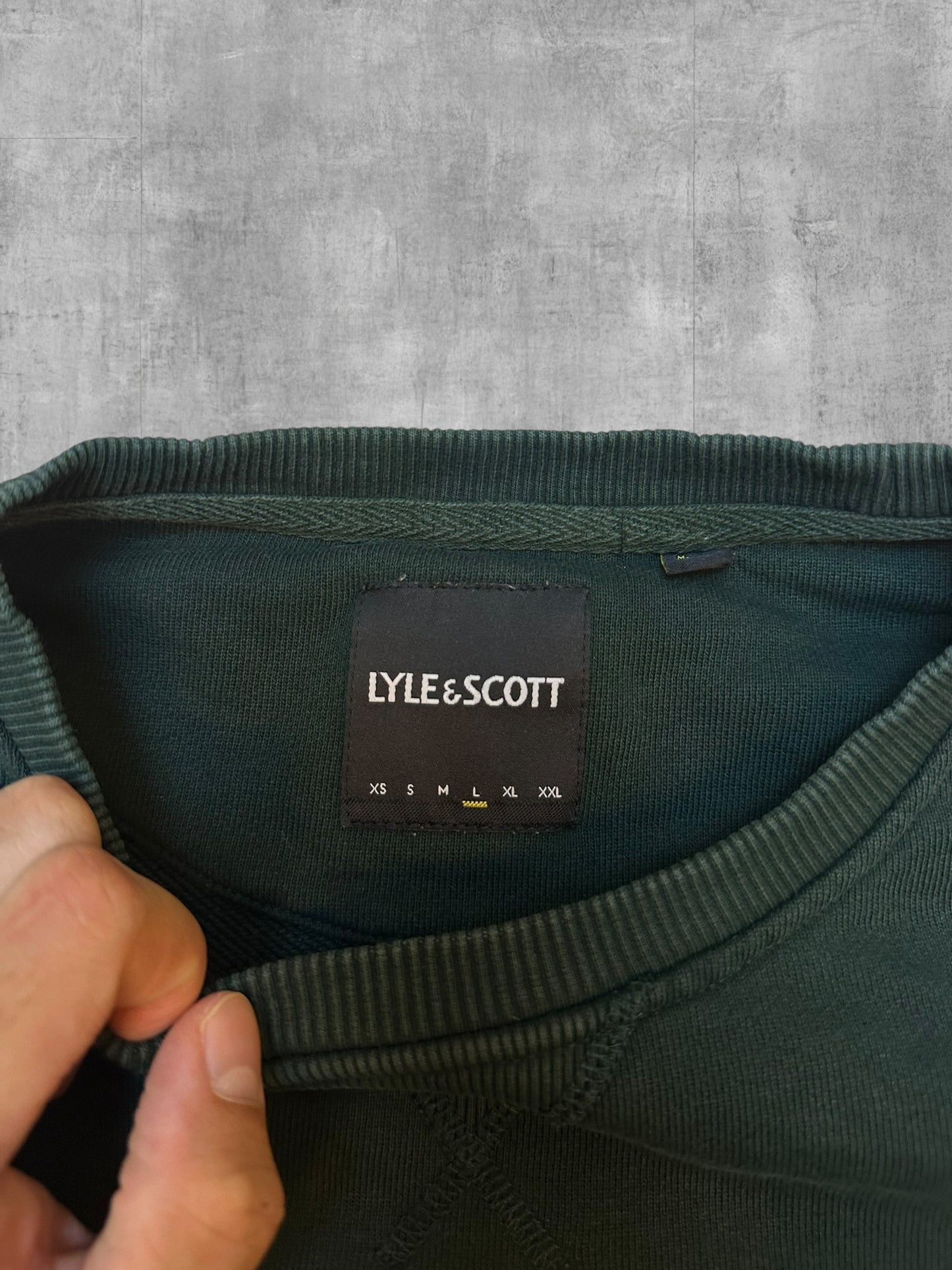 Lyle & Scott Sweatshirt Dunkelgrün L
