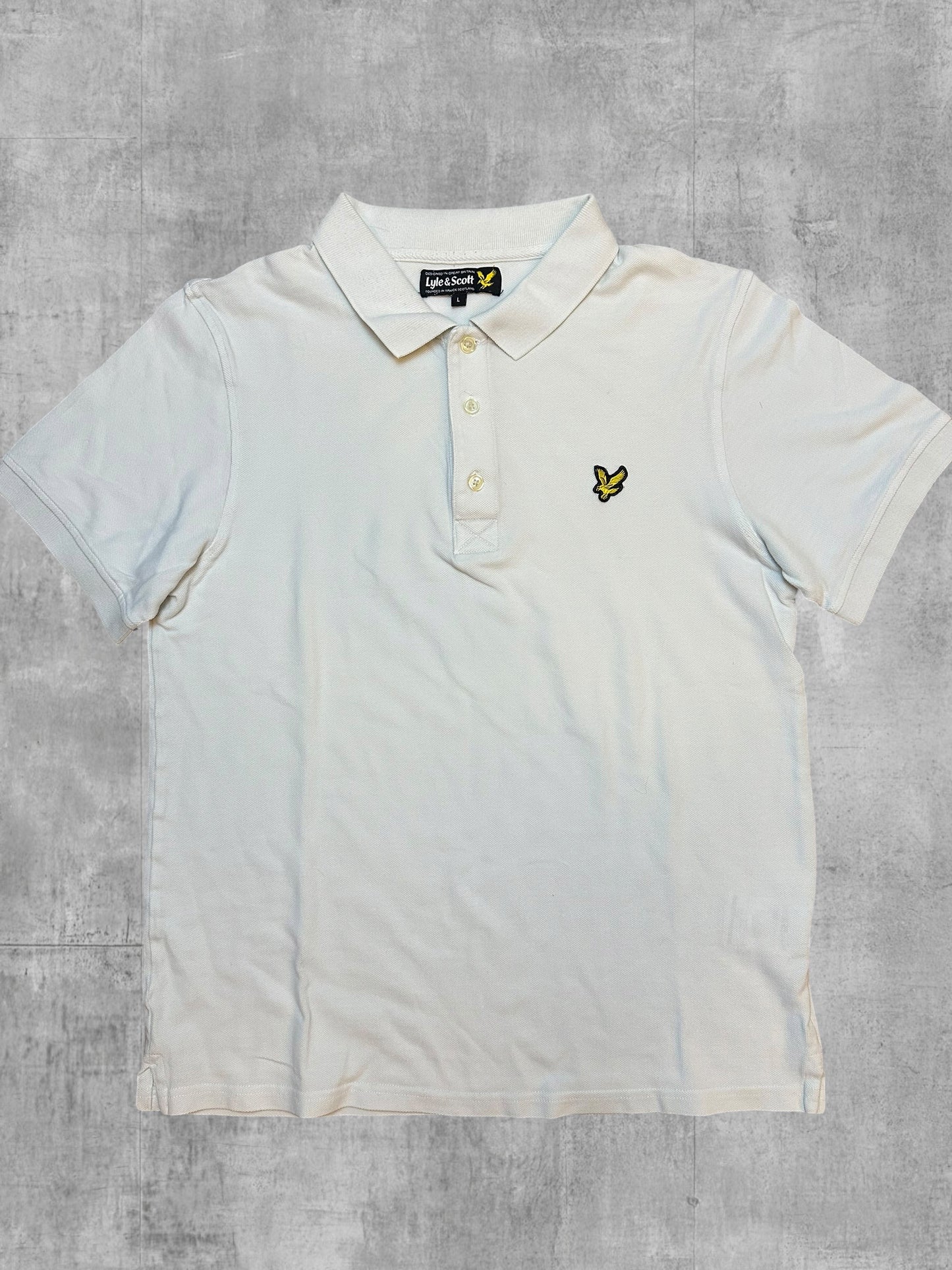Lyle & Scott Poloshirt Weiß M
