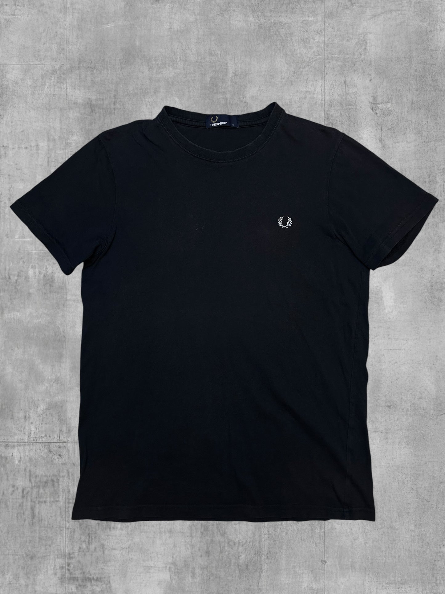 Fred Perry T-Shirt Schwarz S