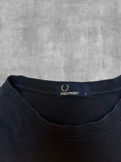 Fred Perry T-Shirt Schwarz S