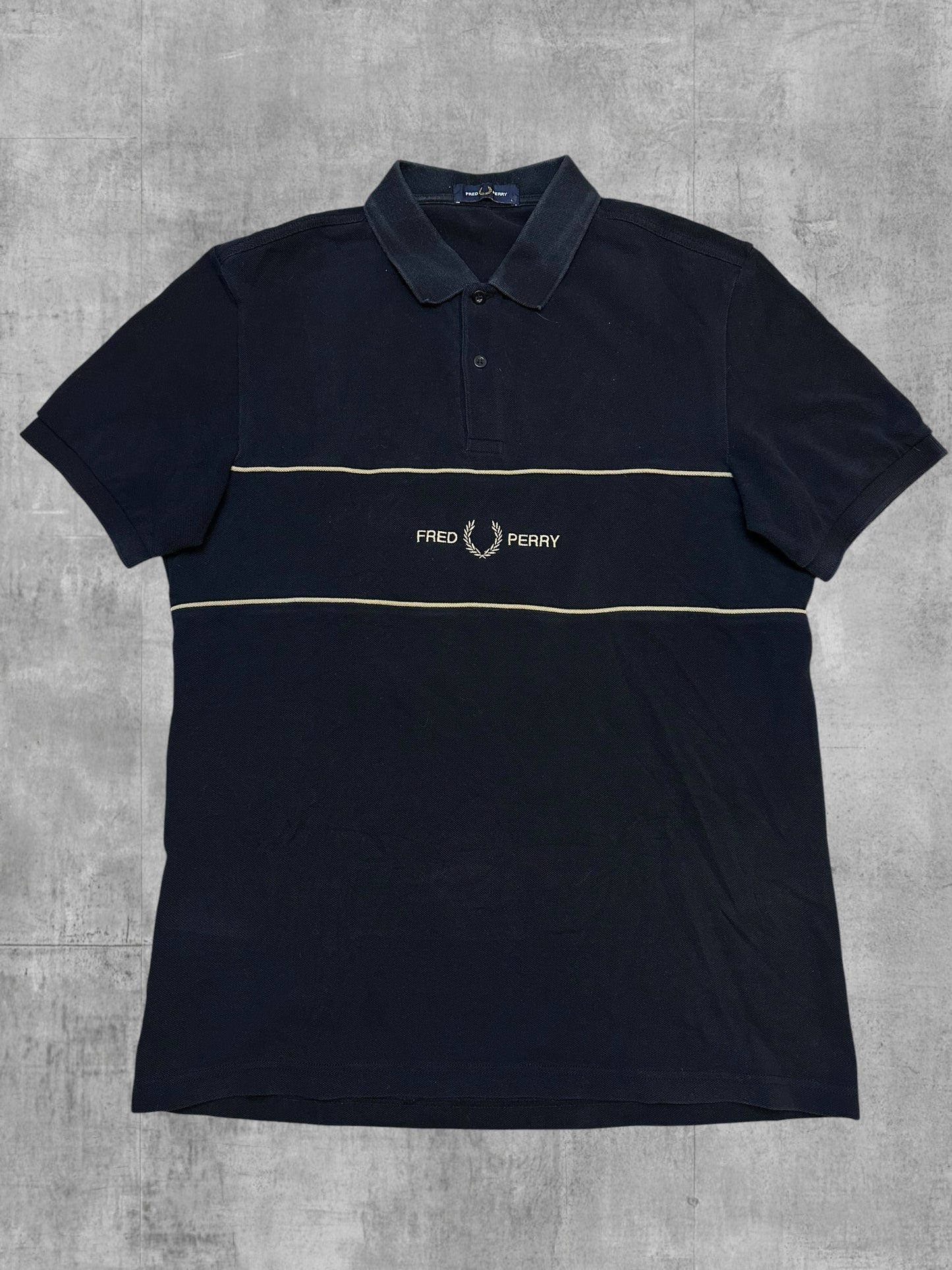 Fred Perry Poloshirt Navy Blau L