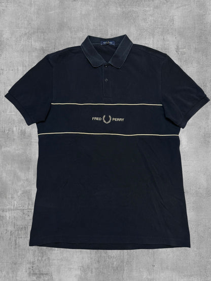 Fred Perry Poloshirt Navy Blau L