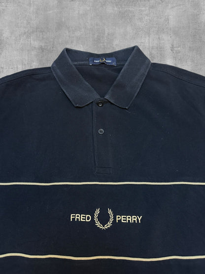 Fred Perry Poloshirt Navy Blau L
