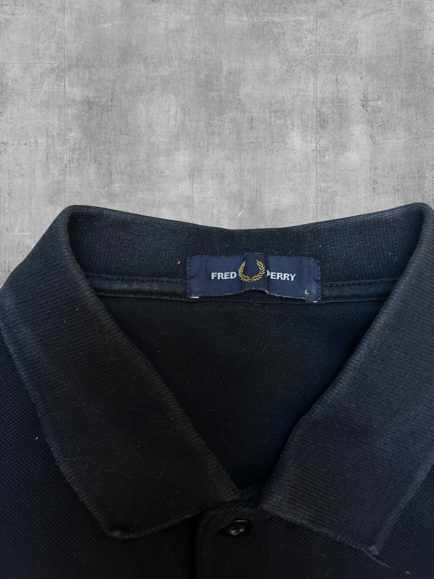 Fred Perry Poloshirt Navy Blau L