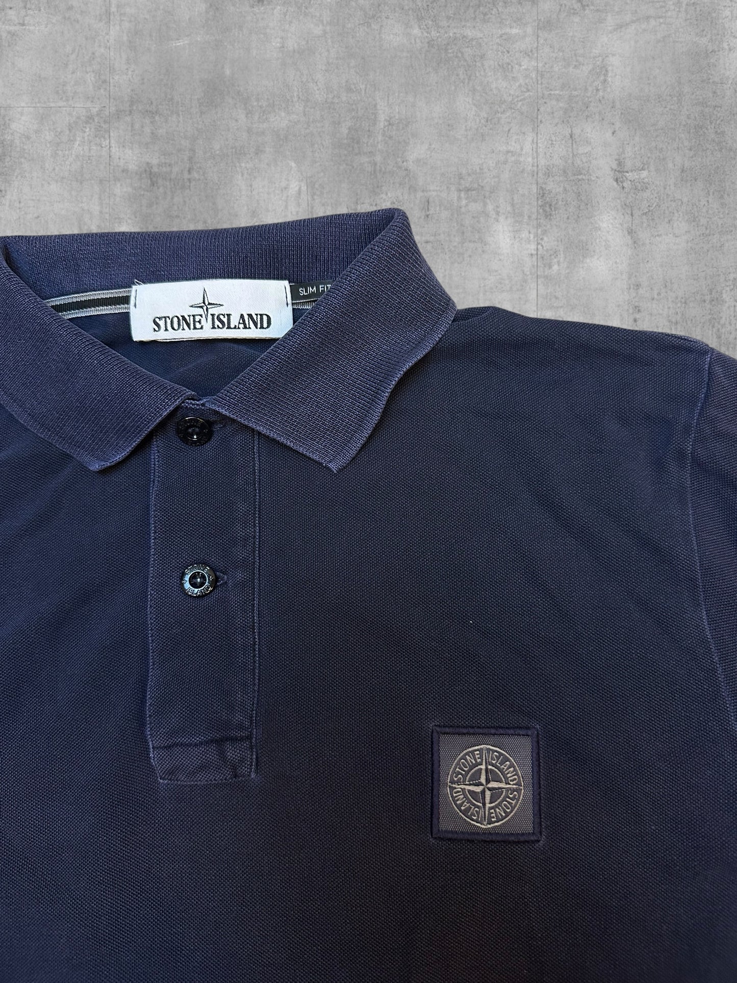 Stone Island Poloshirt Navy Blau S