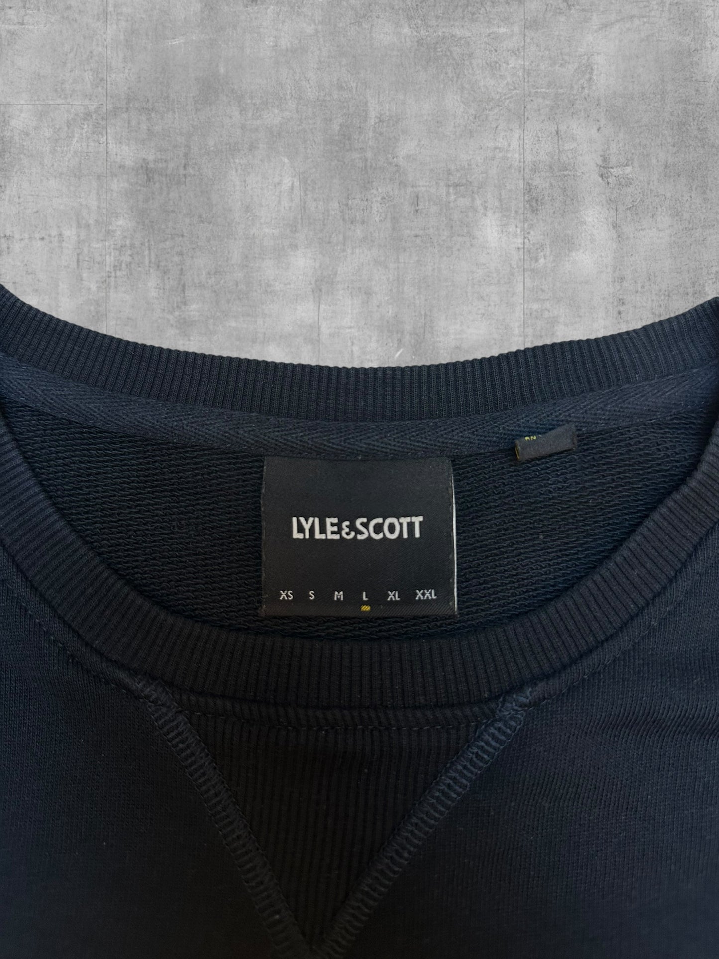Lyle & Scott Sweatshirt Schwarz L