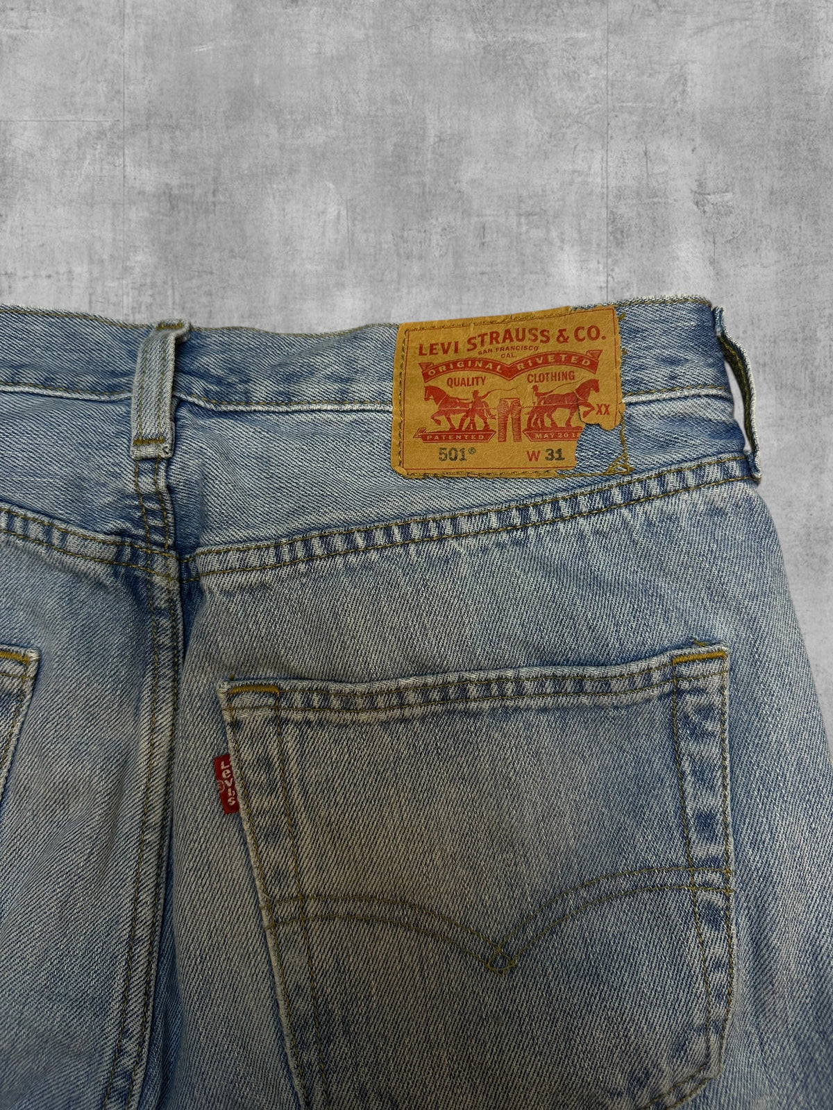 Levi's 501 Jeans Hellblau W31
