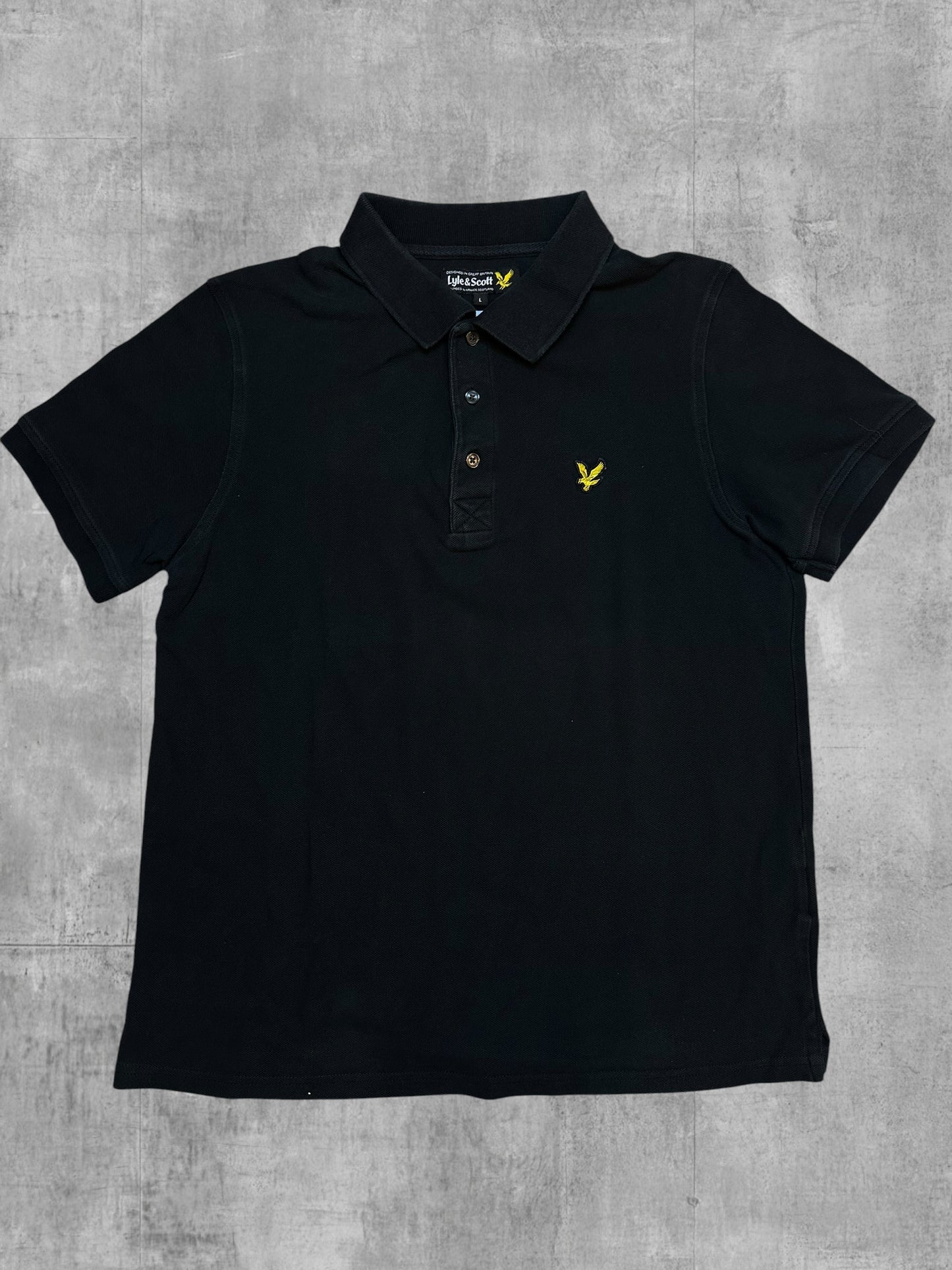 Lyle & Scott Poloshirt Schwarz M