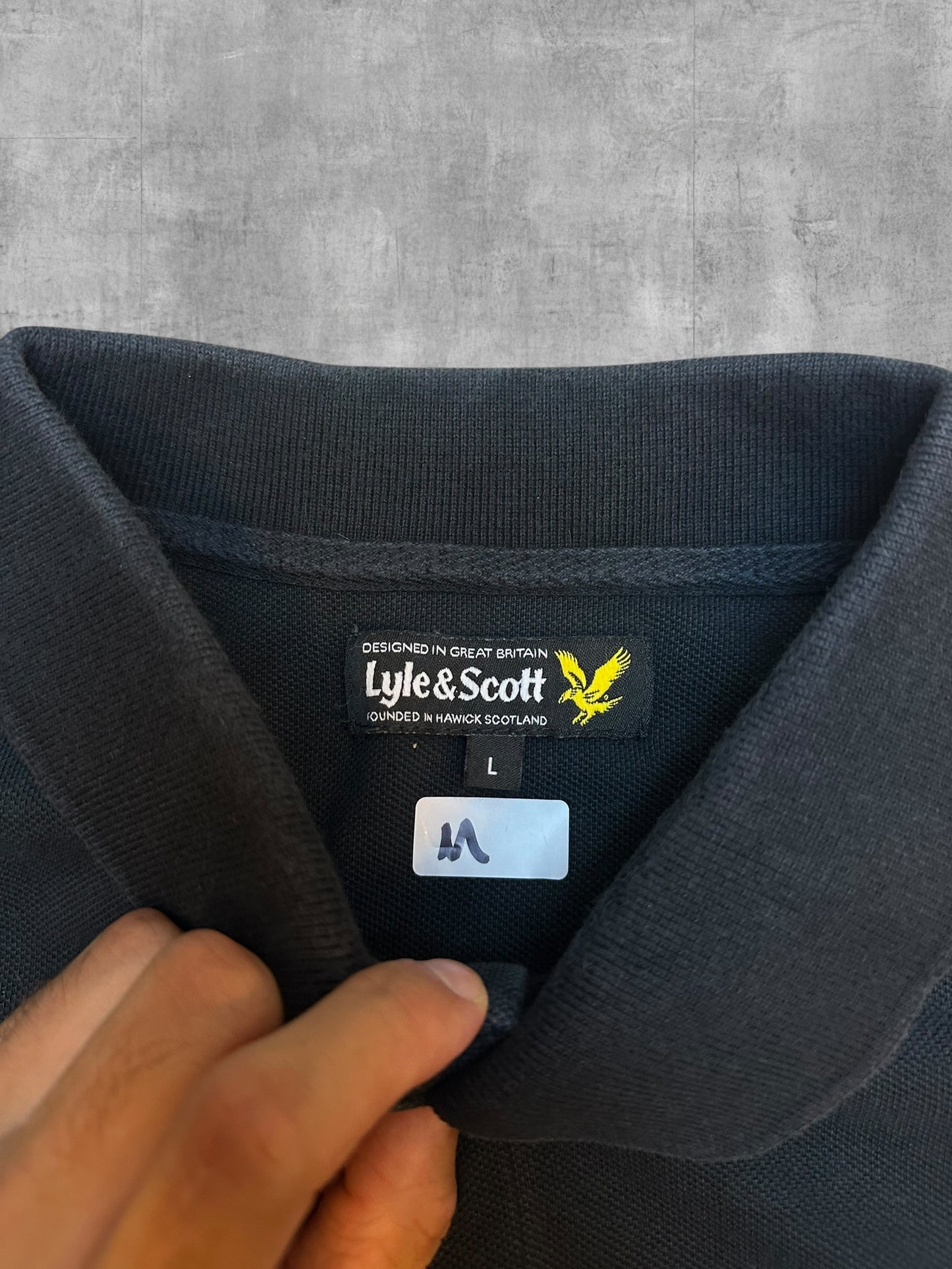 Lyle & Scott Poloshirt Schwarz M