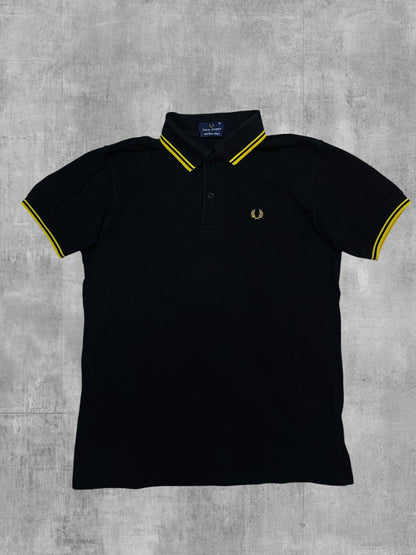 Fred Perry Polo Shirt Black XS