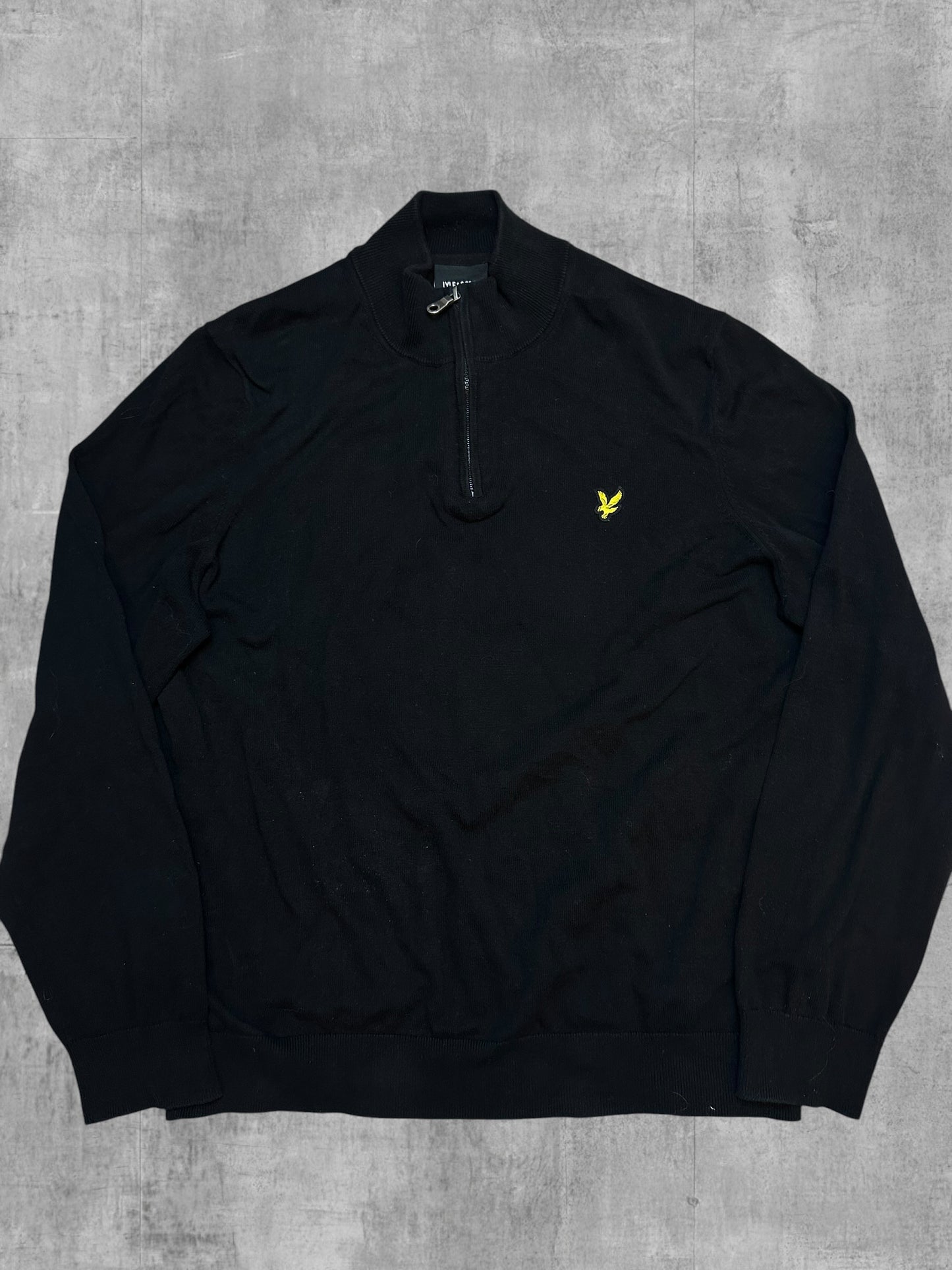 Lyle & Scott Zip Pullover Black XXL