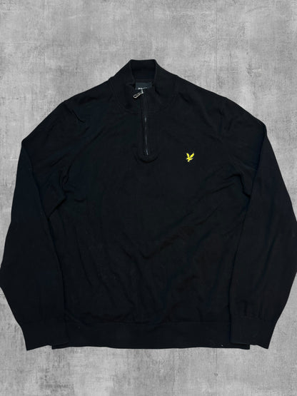 Lyle & Scott Zip Pullover Black XXL