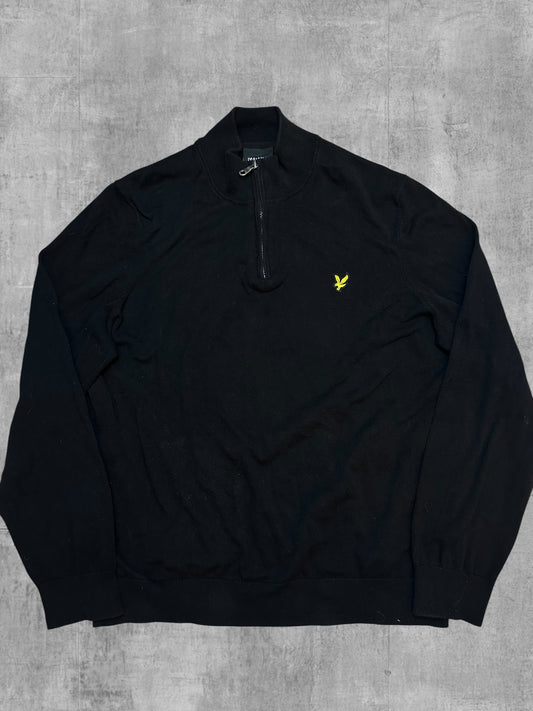 Lyle & Scott Zip Pullover Schwarz XXL