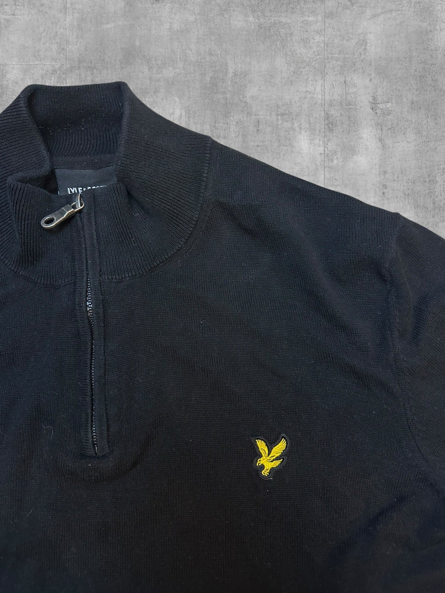 Lyle & Scott Zip Pullover Black XXL