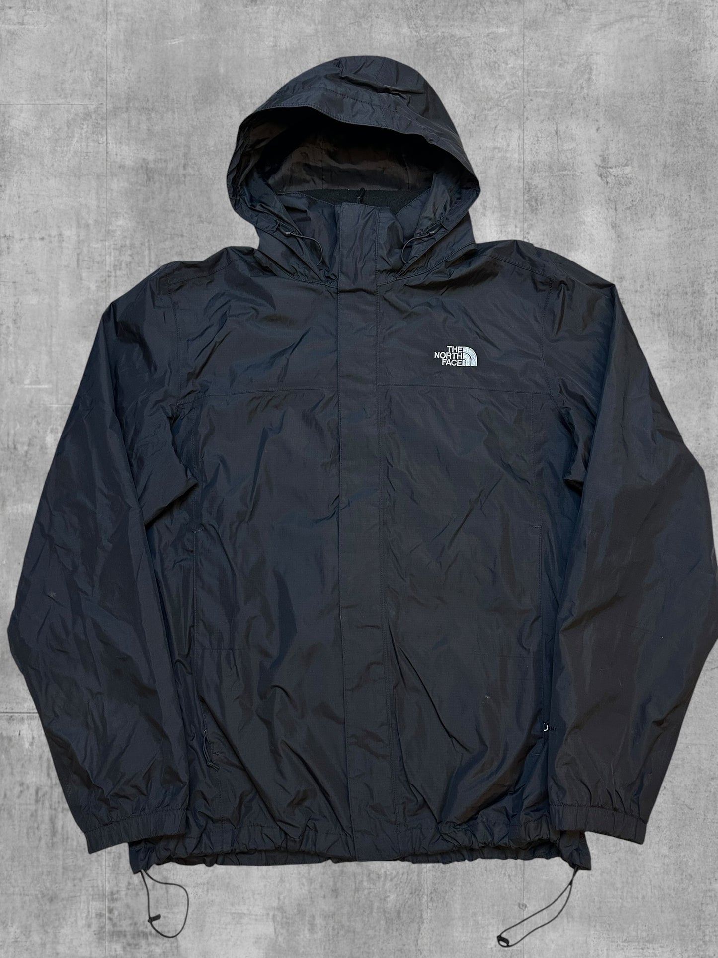 The North Face Regenjacke Schwarz XL