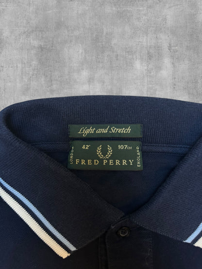 Fred Perry Poloshirt Navy Blau M