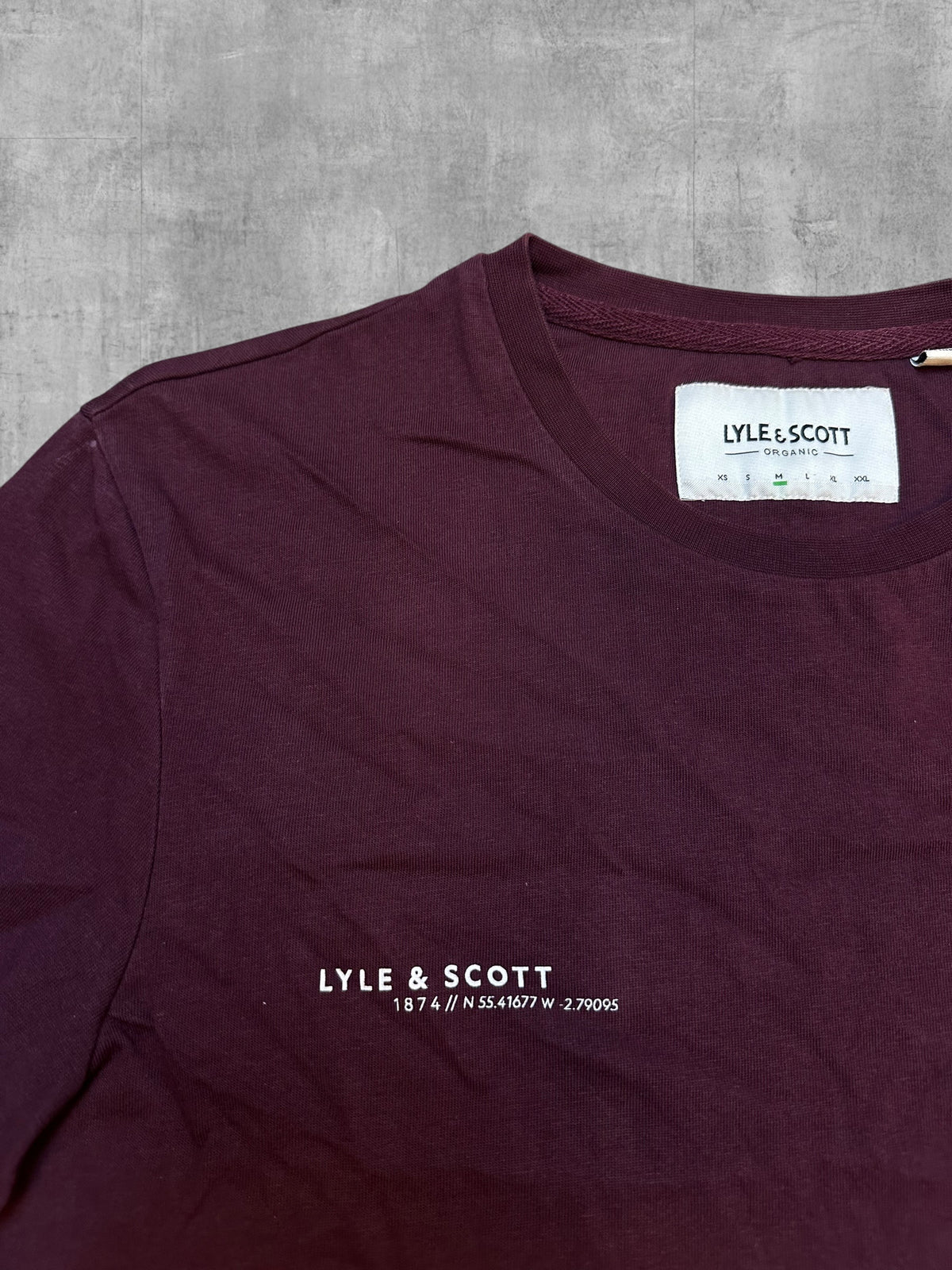 Lyle & Scott T-Shirt Wine Red M